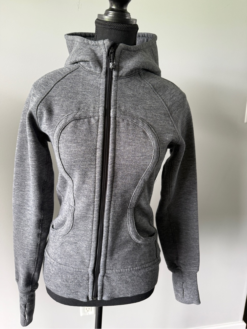 lululemon athletica Heather Gray Scuba Hoodie